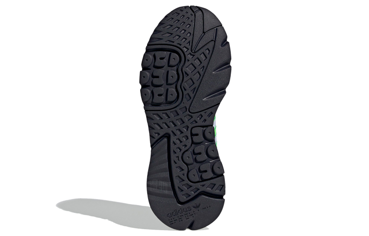 Кроссовки adidas originals Nite Jogger (белый / зеленый / синий) — Белый / зелёный / синий — фото 6