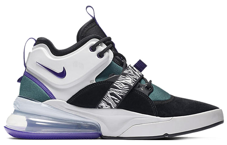 Мужские кроссовки Nike Air Force 270 Carnivore (фиолетовый / черный) — Фиолетовыйчёрный — фото 2