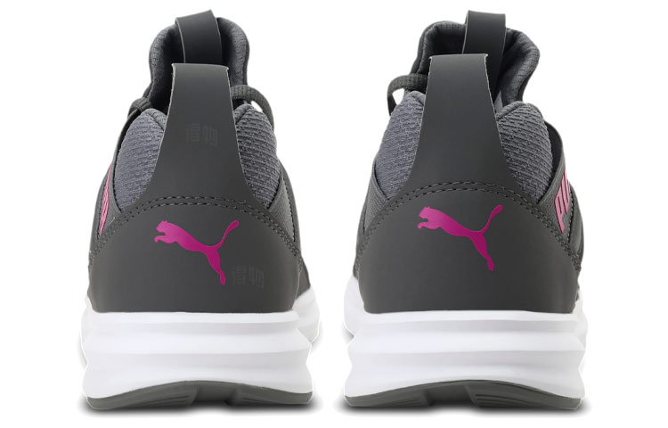 Женские кроссовки PUMA Enzo (серо-красный) — Серый / красный — фото 5