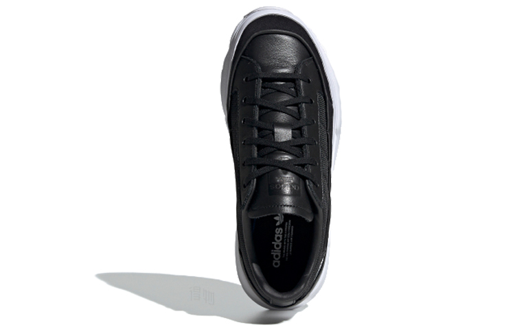Женские кроссовки adidas originals KIELLOR XTRA (черные) — Чёрный / белый — фото 5