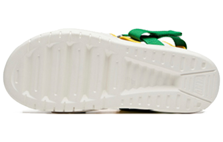 Мужские шлепанцы Anta Sprite Slides (бело-зелено-желтые) — фото 5