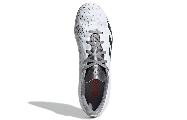 Мужские кроссовки adidas Predator Freak.4 (бело-серые) — фото 5