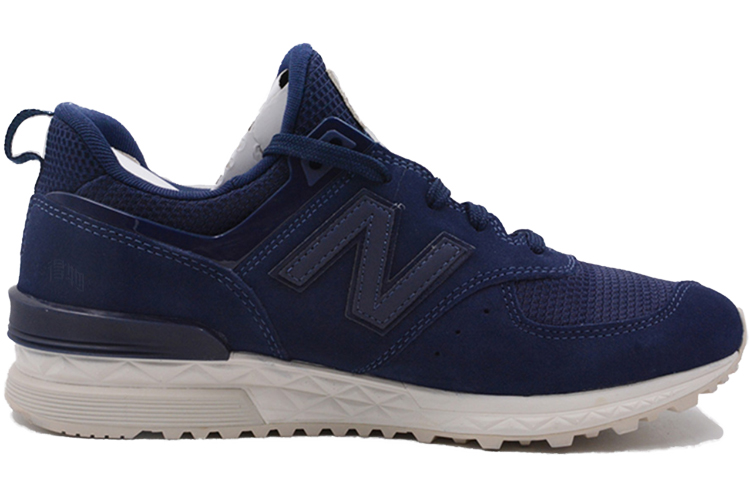 Кроссовки New Balance 574 (темно-синие) — Тёмно-синий — фото 2