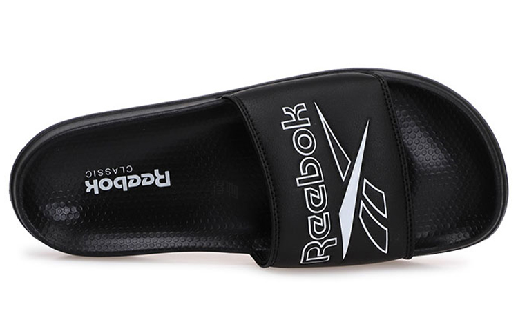 Шлепанцы Reebok Classic Slide (черные) — Чёрный — фото 3