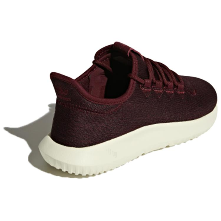 Женские кроссовки adidas originals Tubular Shadow (каштаново-красные) — 栗红 — фото 4