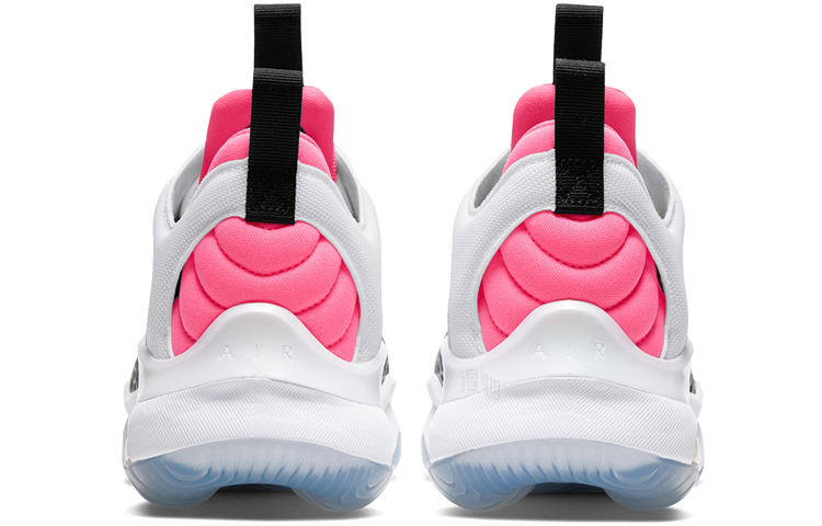 Женские кроссовки Jordan Maxin 200 Air (черно-бело-розовый) — Чёрный / белый / розовый — фото 4
