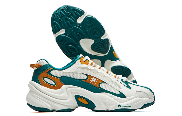 Мужские кроссовки Fila FUSION Pantera (зеленые) — фото 6