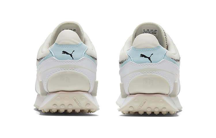 Женские кроссовки PUMA Mile Rider Sunny Getaway (белый / серый / синий / розовый) — фото 5