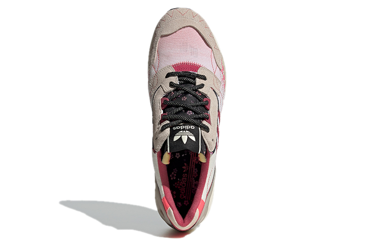 Кроссовки adidas Originals ZX 8000 (серо-красные) — фото 5