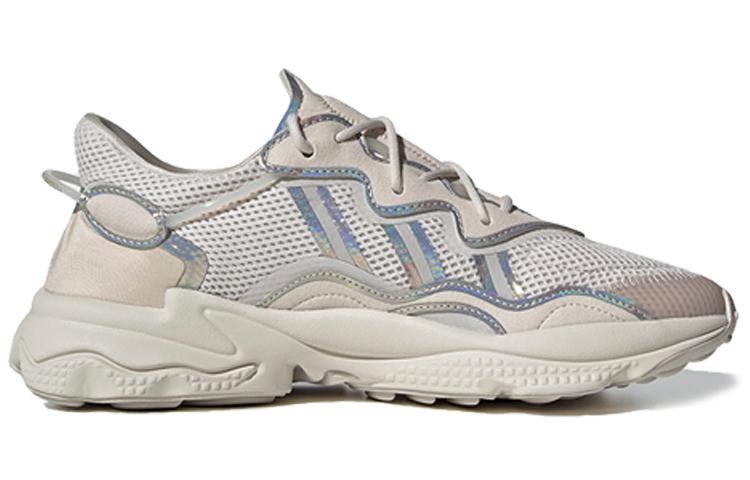 Кроссовки adidas originals Ozweego (бежевые) — фото 2