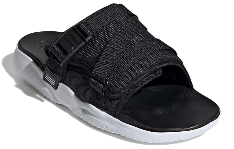 Шлепанцы adidas neo UTX Sandal (черно-белый) — фото 3