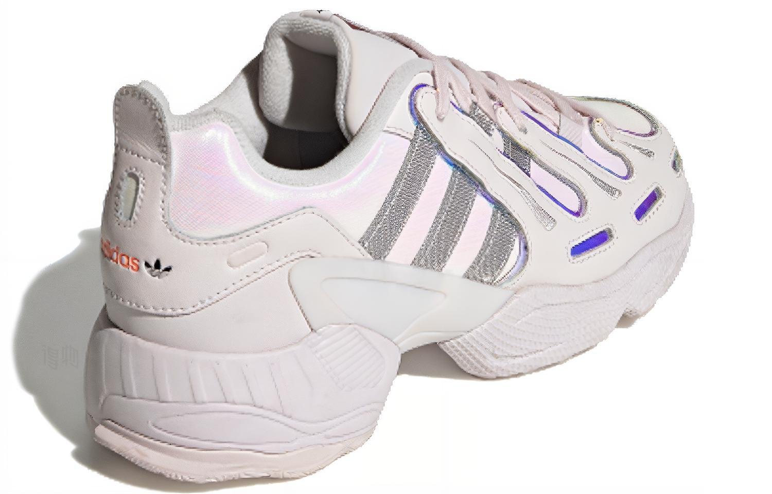 Женские кроссовки adidas originals EQT Gazelle (розово-синие) — Розовый / синий — фото 3