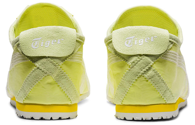 Кеды Onitsuka Tiger MEXICO 66 Slip-On (ярко-желтые) — фото 4