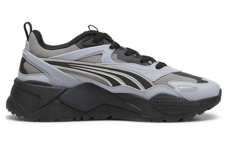 Кроссовки PUMA RS-X (серо-черные) — фото 4