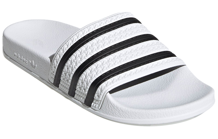 Шлепанцы adidas Adilette (черно-белые) — фото 3
