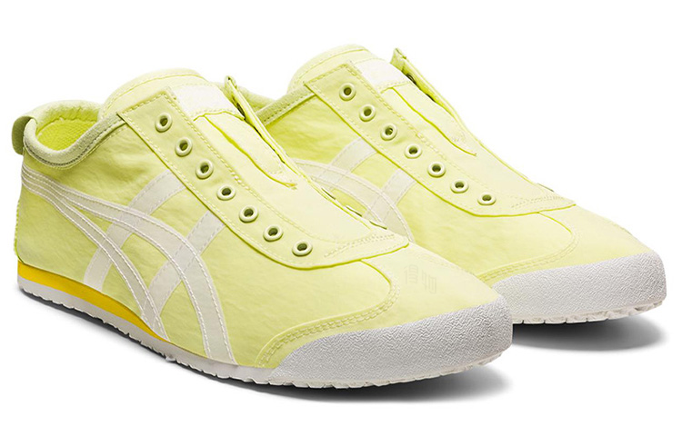 Кеды Onitsuka Tiger MEXICO 66 Slip-On (ярко-желтые) — фото 2