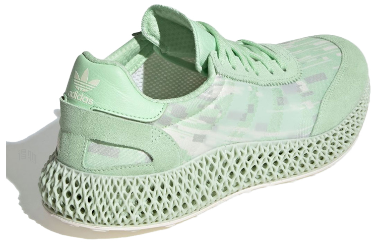 Кроссовки adidas I-4D (зеленый) — фото 3