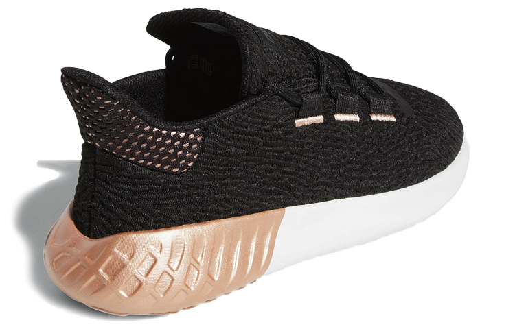 Женские кроссовки adidas originals Tubular Dusk (черные) — фото 4