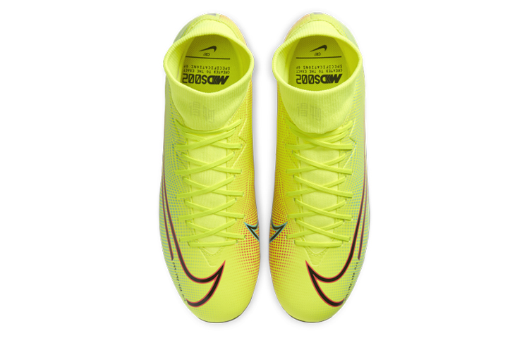 Бутсы Nike Mercurial Superfly 7 (черно-желтые) — фото 4