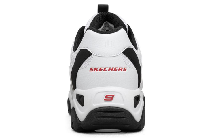 Женские кроссовки Skechers D'Lites 2.0 (белый / синий / красный) — фото 4