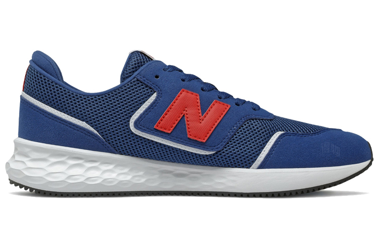 Кроссовки New Balance NB X-70 (сине-красные) — Синийкрасный — фото 2