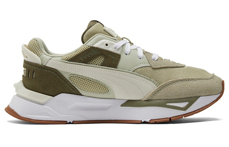 Кроссовки PUMA PUMA Mirage Sport Remix (зелено-серые с белым) — фото 2