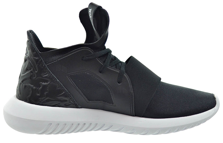 Женские кроссовки adidas originals Tubular Defiant (древесно-угольные) — фото 2