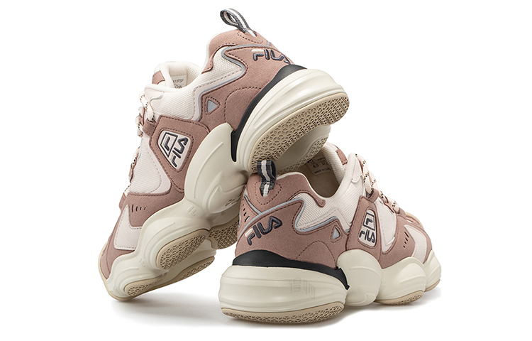 Женские кроссовки FILA FUSION Ugly (розовый) — фото 4