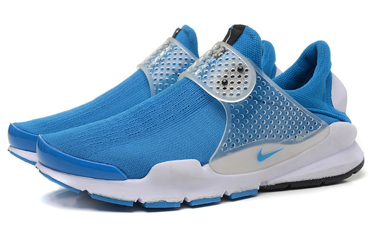 Кроссовки Nike Sock dart Fragment Photo Blue (ярко-синие) — 照片蓝/白 — фото 2