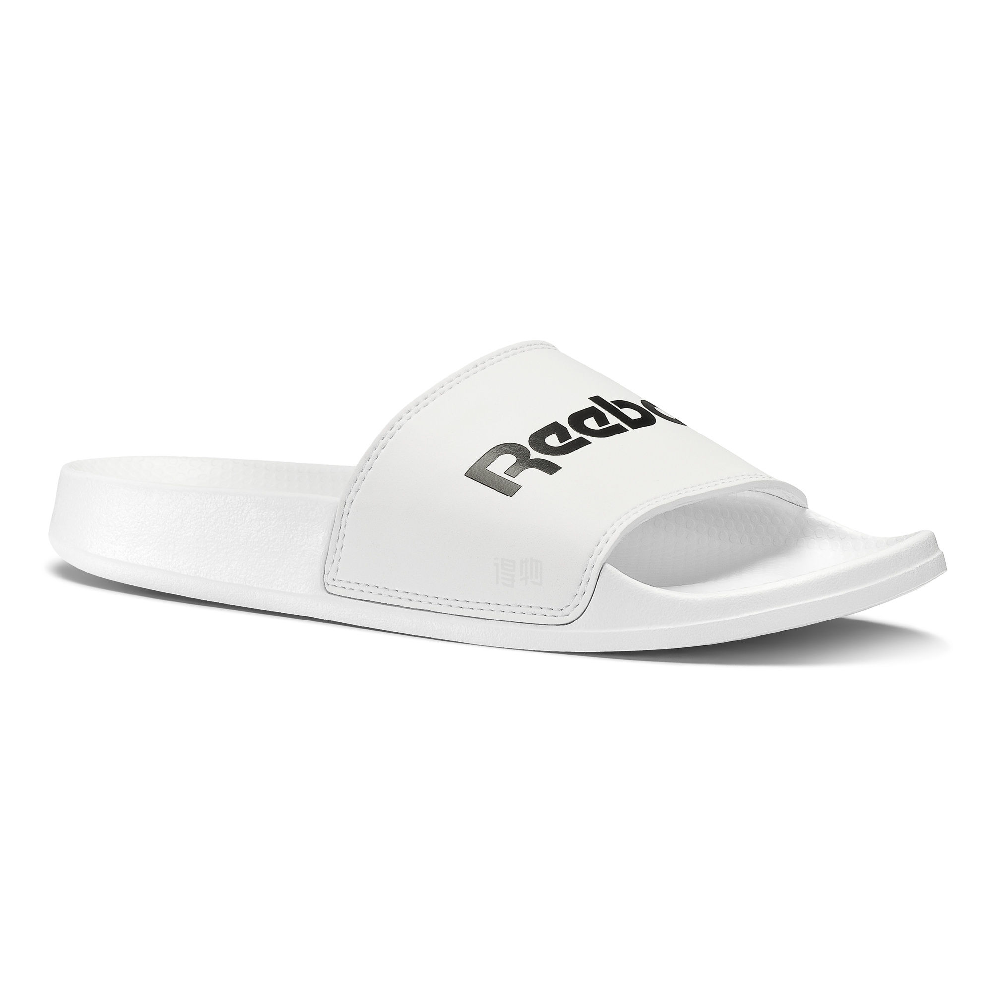 Шлепки Reebok classic slide (белые) — фото 3