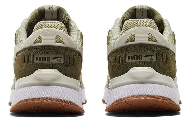 Кроссовки PUMA PUMA Mirage Sport Remix (зелено-серые с белым) — фото 5