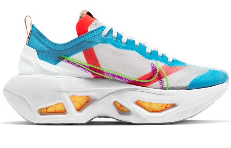 Женские кроссовки Nike ZoomX Vista (сине-белые) — фото 2