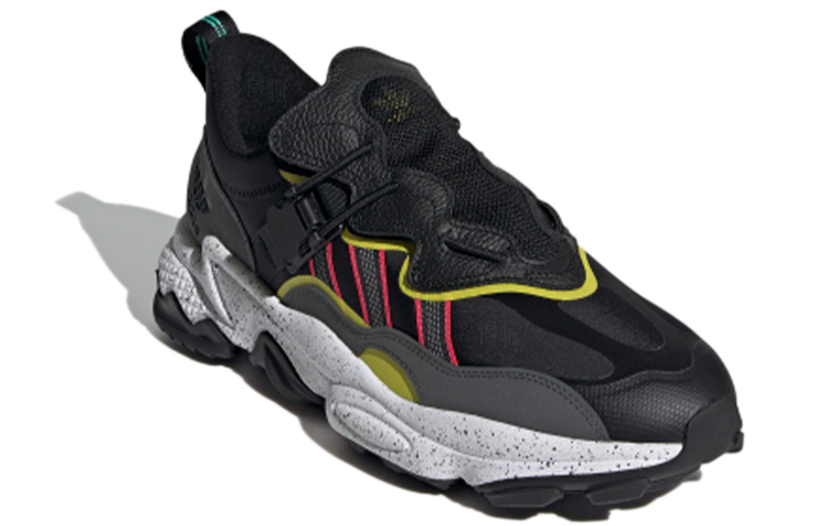 Кроссовки adidas originals Ozweego (мультиколор) — Чёрный / белый / жёлтый / серый — фото 3