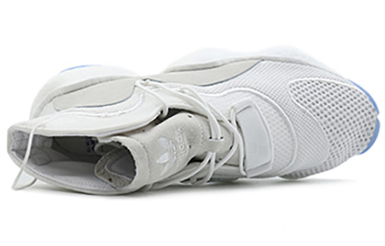 Мужские кроссовки adidas originals Crazy BYW 1.0 (сине-белые) — Синий / белый — фото 4
