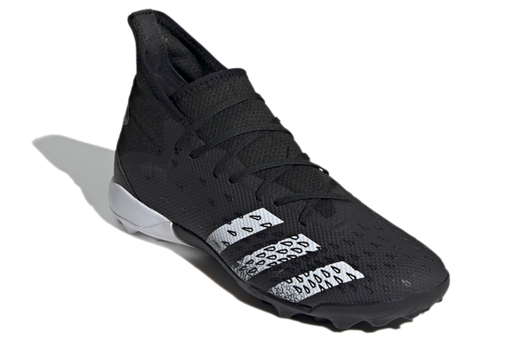 Бутсы adidas Predator Freak.3 Turf Boots TF (черно-белый) — фото 3