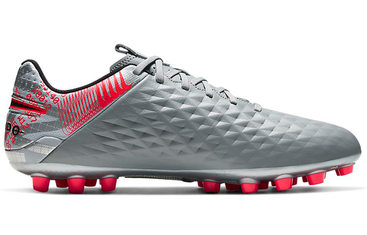 Мужские кроссовки Nike Tiempo Legend 8 Academy A AG (серыйкрасный) — фото 2