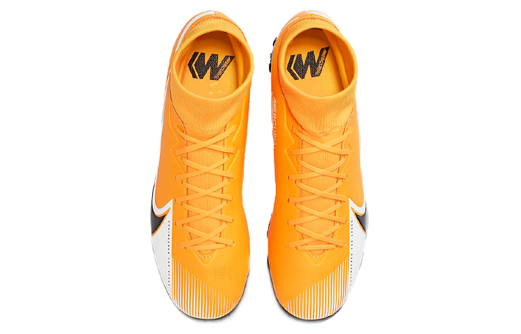 Футбольные бутсы Nike Mercurial Superfly 7 13 Academy TF (черныйжелтый) — Чёрныйжёлтый — фото 4