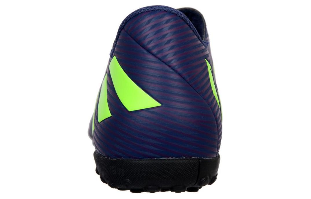 Мужские кроссовки adidas Messi 19.4 TF (фиолетово-зеленые) — Фиолетовый / зелёный — фото 5