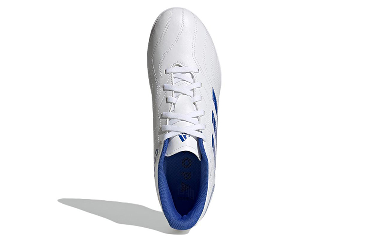 Мужские бутсы adidas Copa Sense.4 TF (бело-синие) — фото 4
