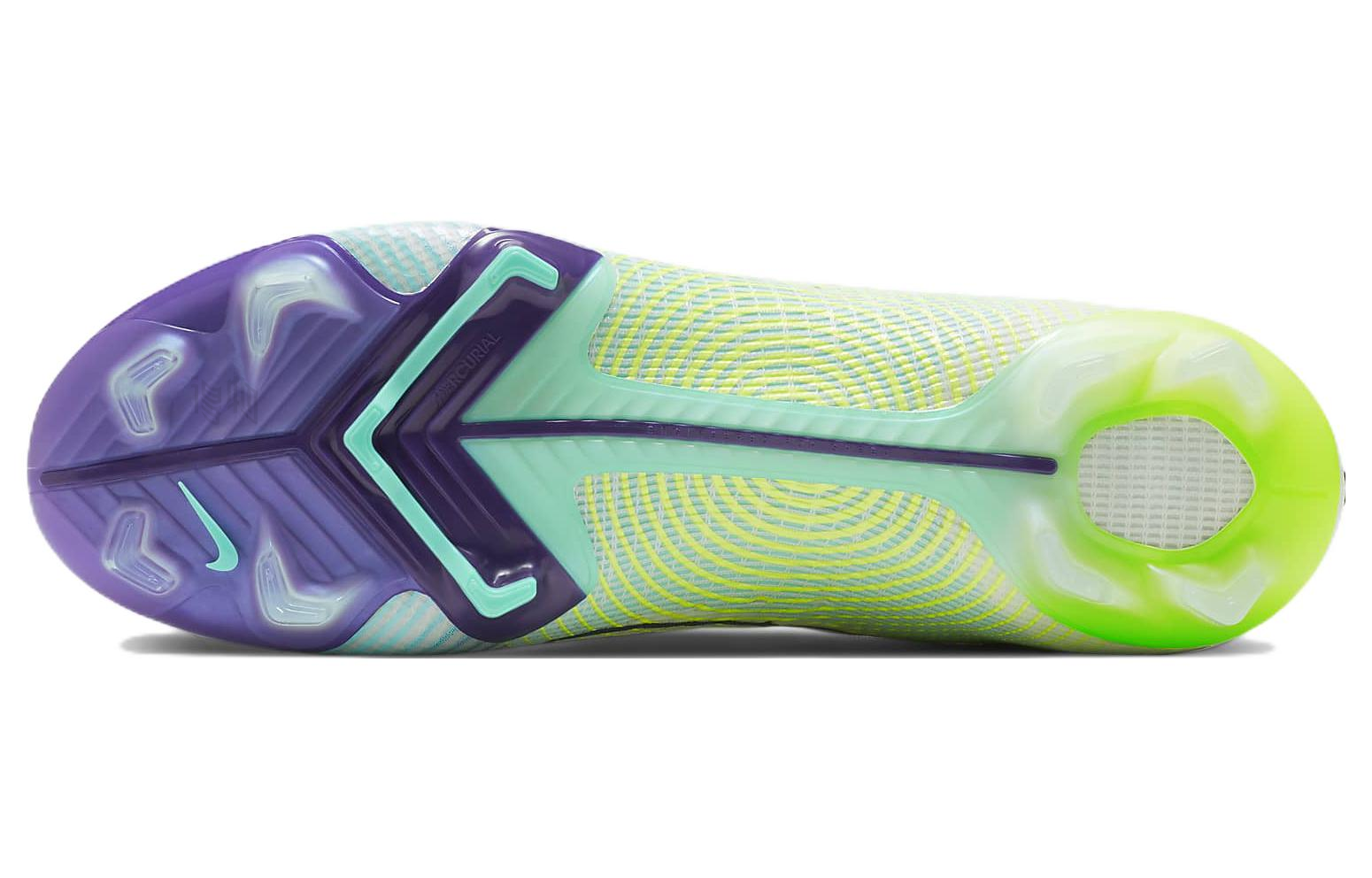 Мужские кроссовки Nike Mercurial Superfly 8 14 Elite FG (голубой) — фото 6