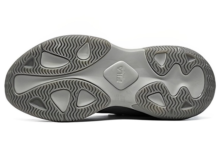 Мужские кроссовки Fila FUSION Ray 2 TPU (черно-серые) — Чёрный / серый — фото 4