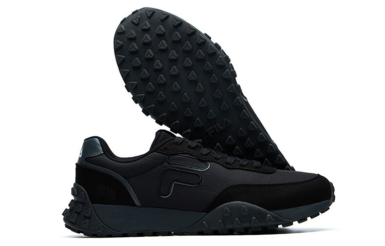 Мужские кроссовки Fila Pacer (черные) — Чёрный — фото 6