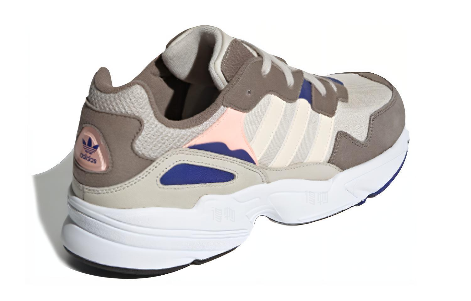 Кроссовки adidas Yung-96 (/ бежево-коричневые) — фото 4