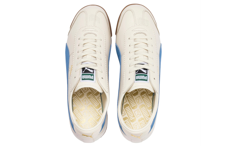 Кеды PUMA Roma '68 OG (бело-синий) — Белый / синий — фото 4