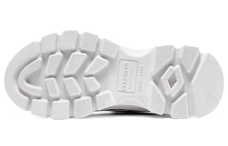 Женские кроссовки Skechers Roadies (бежевые) — Чёрный — фото 5