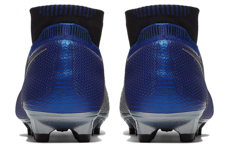 Мужские кроссовки Nike Phantom Vsn Elite DF FG (голубые) — фото 5