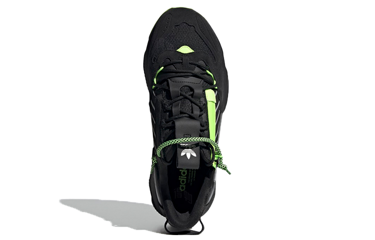 Кроссовки adidas originals Ozweego Zip (черные) — фото 5