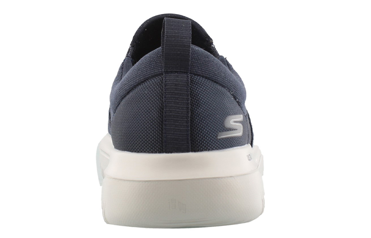 Мужские кроссовки Skechers Go Walk Evolution Ultra (синие) — Тёмно-синий / серый — фото 6