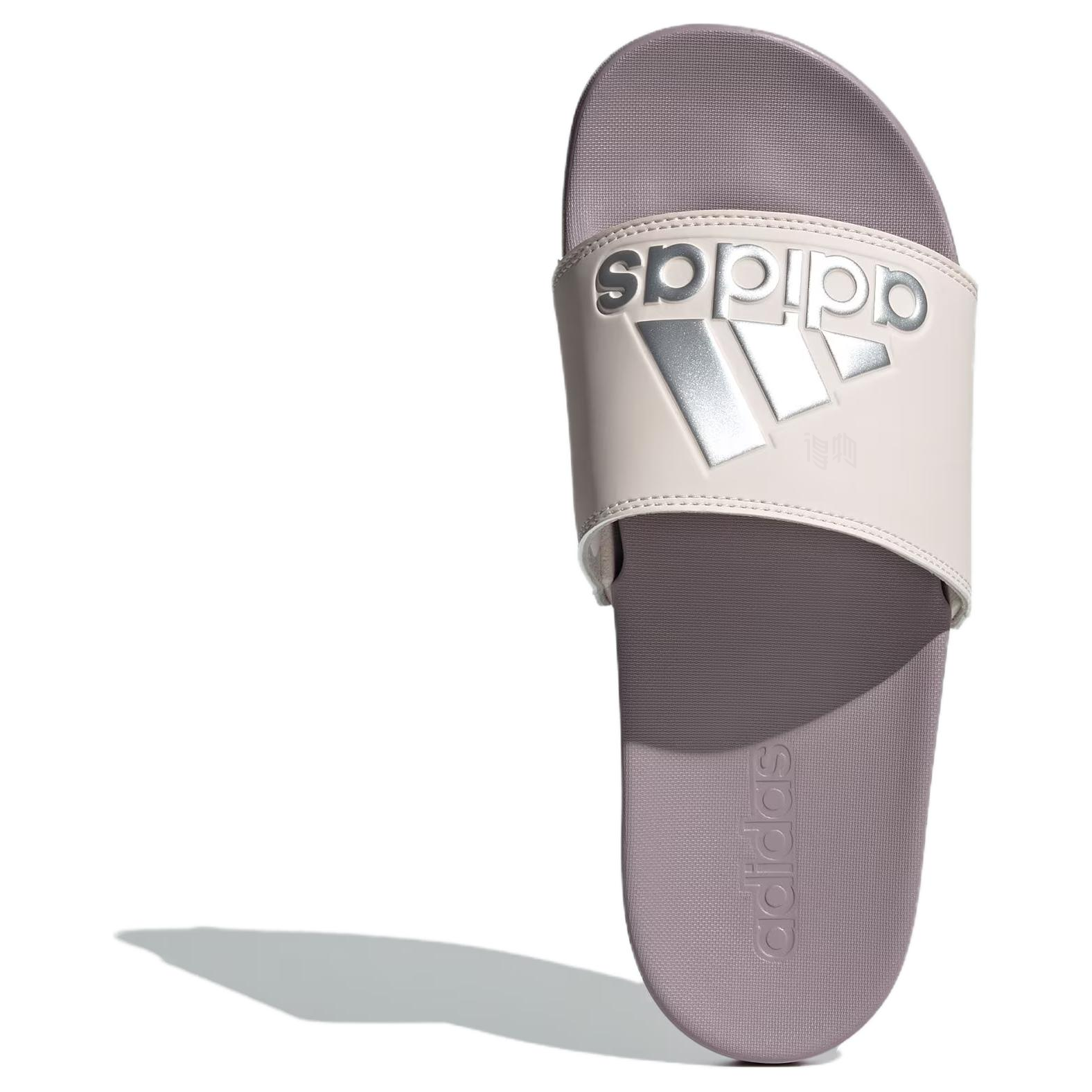 Женские шлепанцы adidas Adilette (розово-фиолетовые) — Розовыйфиолетовый — фото 5