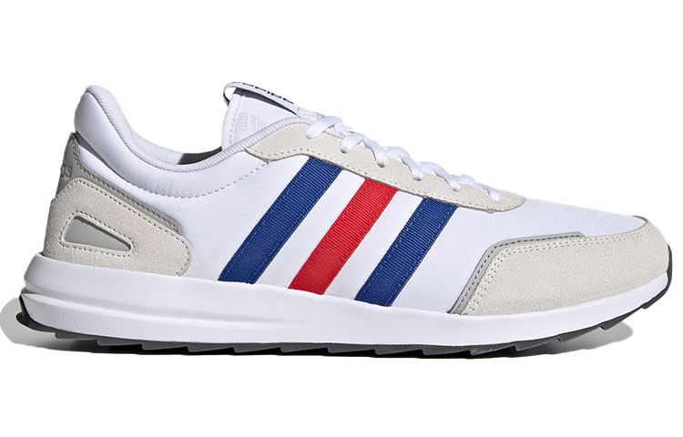 Мужские кроссовки adidas neo Retrorun (бело-красно-синие) — Белый / красный / синий — фото 2